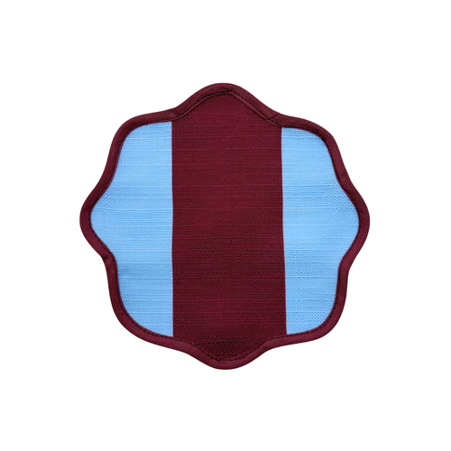 The Acai Burgundy Striped Cocktail Napkin (Set of8)