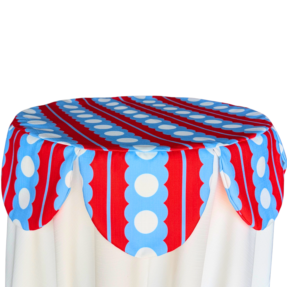 The July Red and Blue Cocktail Crown