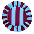 The Acai Burgundy Striped Placemat (Set of 4)