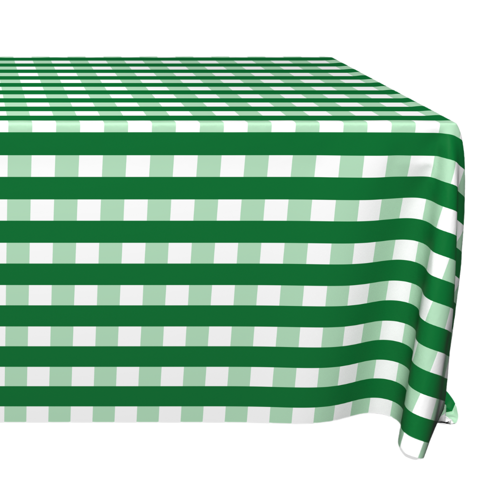 The Serrano Green Plaid Table Linen