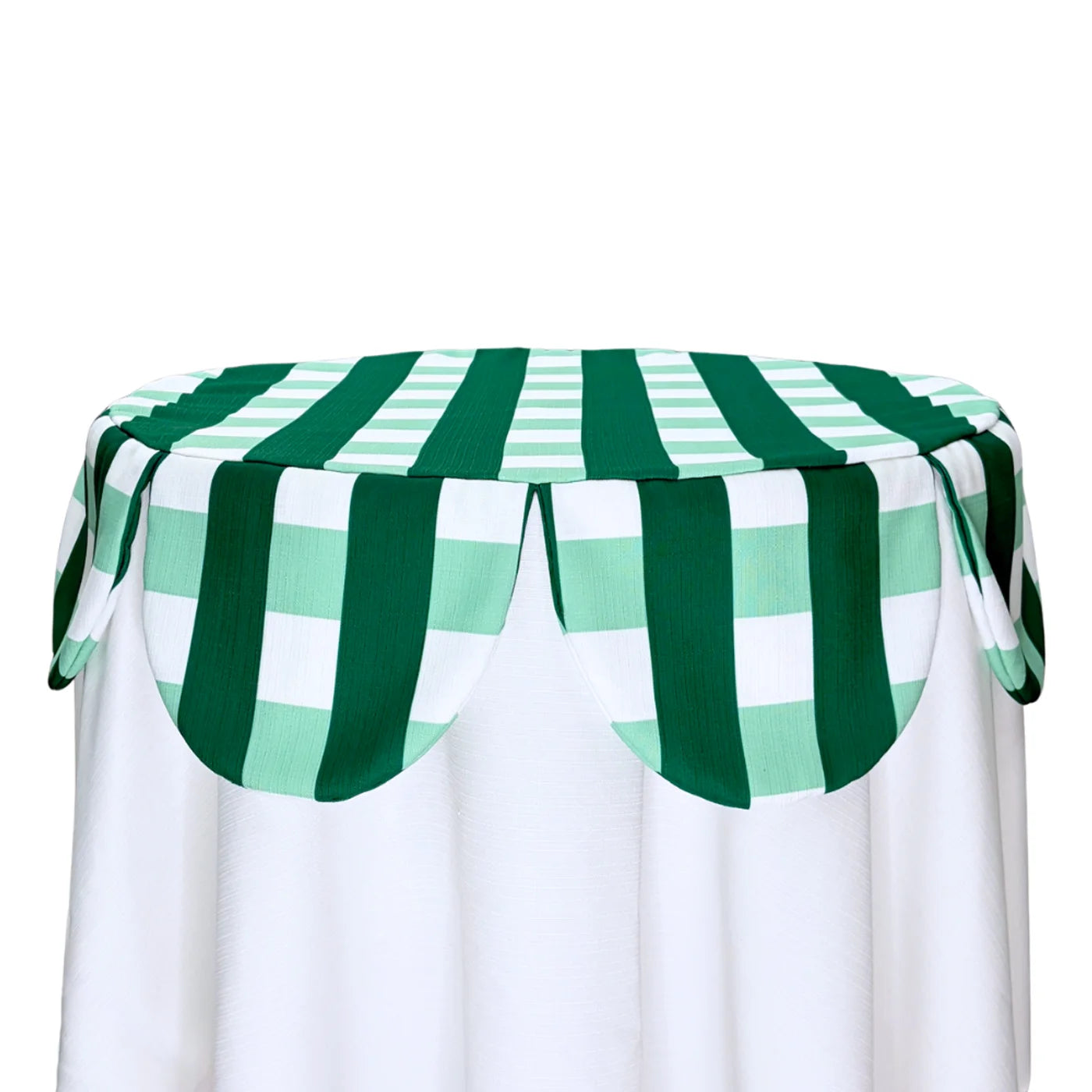 The Serrano Green Plaid Cocktail Crown Topper