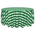 The Serrano Green Plaid Round Tablecloth