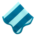 The Showgirl Teal Striped Napkins (Set of 4)
