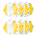 The Veronica Yellow Striped Cocktail Napkin (Set of 8)