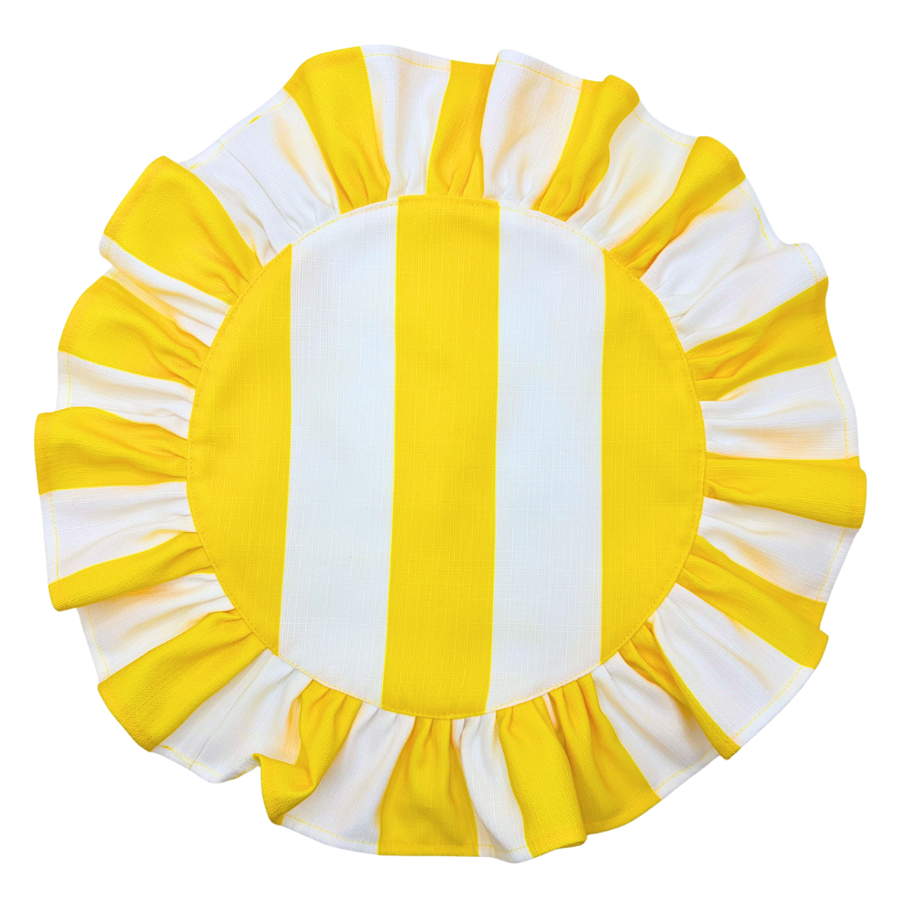 The Veronica Yellow Striped Placemat (Set of 4)