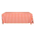 The Clementine Pink Plaid Tablecloth
