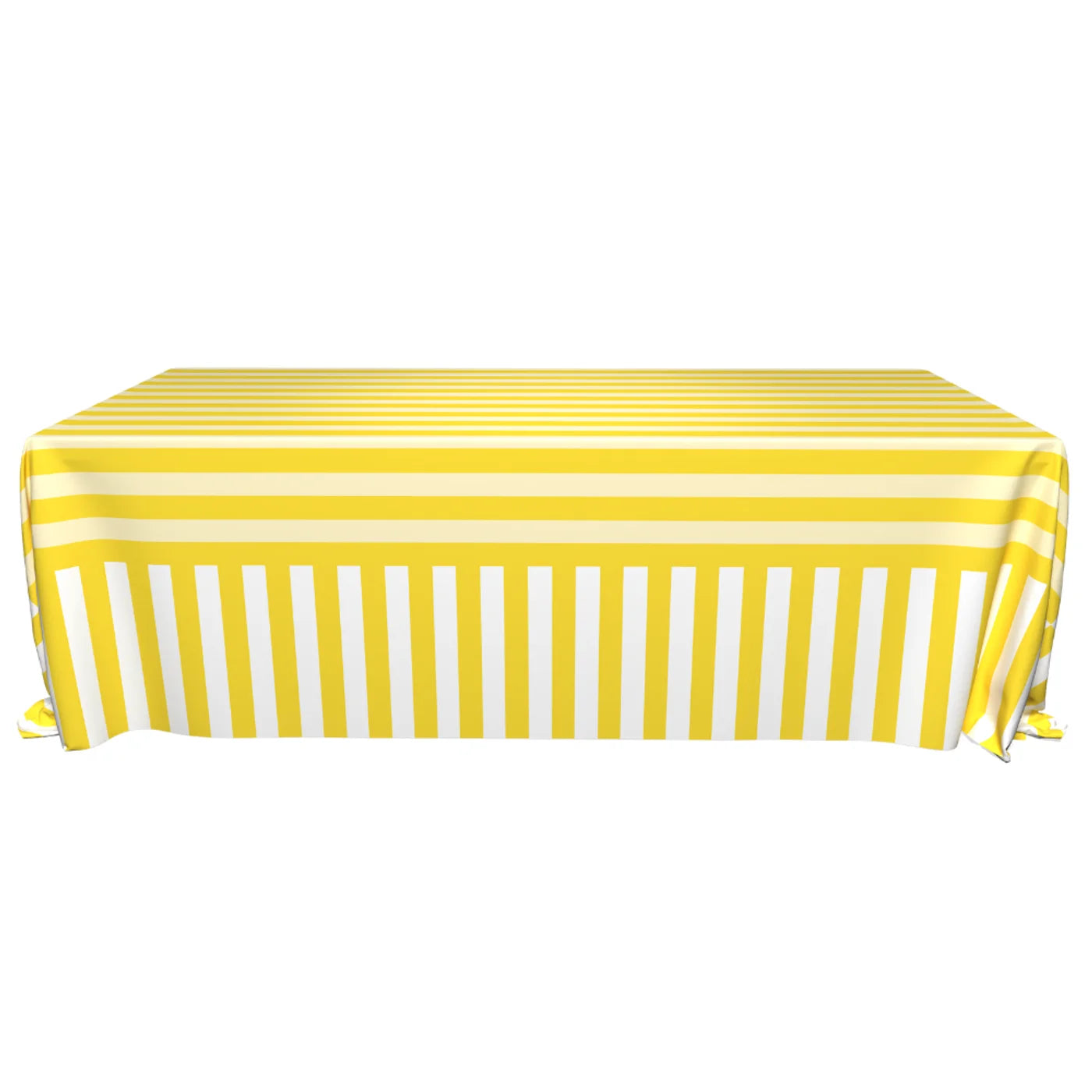 The Veronica Yellow Striped Tablecloth
